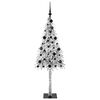 vidaXL &Aacute;rvore de Natal com 150 LEDs com suporte Branco 150 cm PE e A&ccedil;o