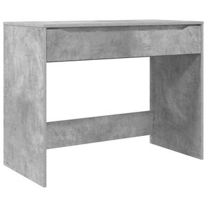 vidaXL Mesa Cinzento Concreto 100 x 50 x 78 cm Madeira engenheirada