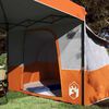 vidaXL Conjunto de Tenda de Camping 2 pcs Laranja Tafet&aacute; e Tecido