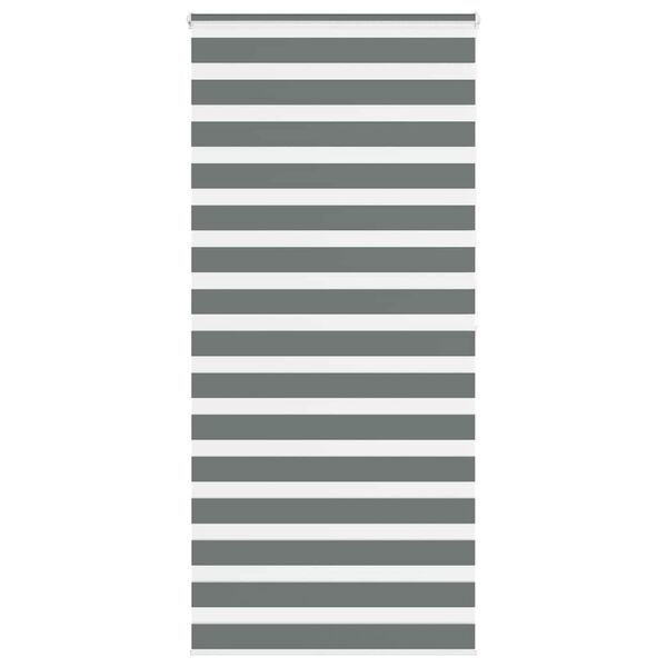 vidaXL Cortina de zebra 95x200 cm largura do tecido 90,9 cm poli&eacute;ster