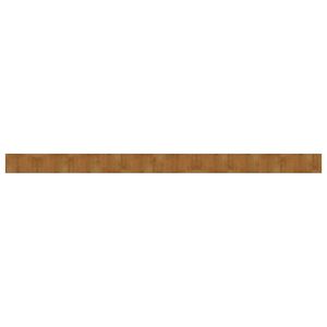vidaXL Tapete retangular 60x1000 cm bambu castanho