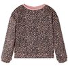 Sweatshirt de crian&ccedil;a rosa-m&eacute;dio 92