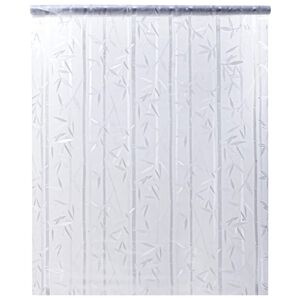 vidaXL Pel&iacute;cula para janela fosca 45x500 cm PVC padr&atilde;o de bambu