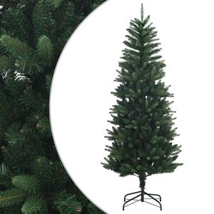vidaXL Artificial Hinged Christmas Tree 120 cm PE e PVC Verde