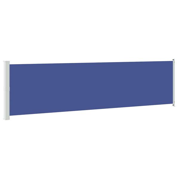 vidaXL Toldo lateral retr&aacute;til para p&aacute;tio 600x160 cm azul