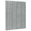 vidaXL Painel de telhado 36 pcs Prateado 60 x 45 cm A&ccedil;o galvanizado