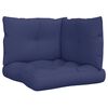 vidaXL Almofad&otilde;es p/ sof&aacute; de paletes 3 pcs tecido oxford azul-marinho