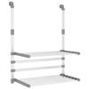 vidaXL Estendal para varanda 54x25x42 cm alum&iacute;nio