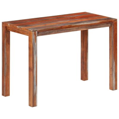 vidaXL Mesa de jantar 110x50x76 cm madeira de acácia maciça