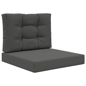 vidaXL Almofada para Sof&aacute; Externo Poli&eacute;ster Antracite 60 x 60 cm
