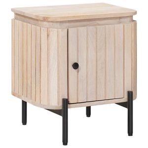 vidaXL Criado-mudo artesanal Branco 40 x 30 x 45 cm