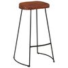 vidaXL Bancos de bar Gavin 2pcs 50x40x78cm madeira de mangueira maci&ccedil;a