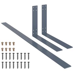 vidaXL Encosto para sof&aacute; de paletes 110 cm ferro cinzento-claro
