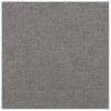 vidaXL Cabeceira de Parede 12 pcs Cinzento-claro 30 x 30 cm tecido