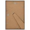 vidaXL Molduras para parede ou mesa 3 pcs 59,4x84 cm MDF cor bronze