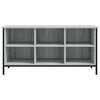 vidaXL Sapateira 100x35x50 cm derivados de madeira cinzento sonoma