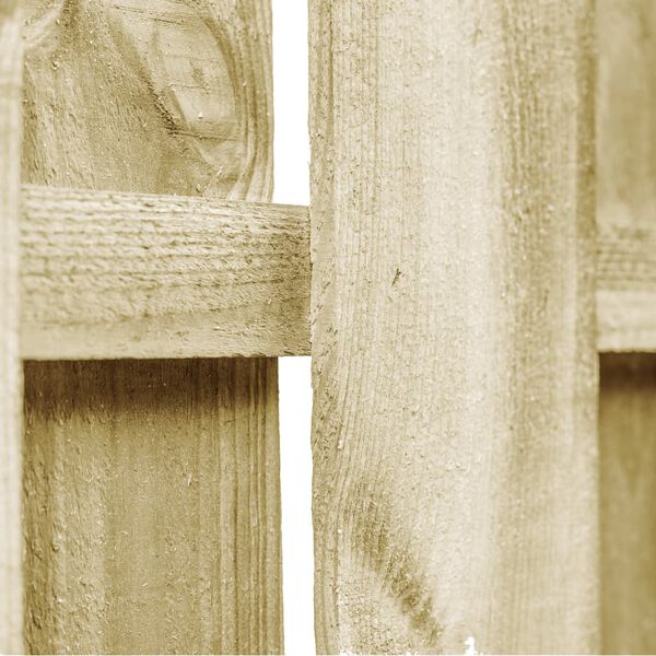 vidaXL Port&atilde;o de jardim 100x75 cm pinho impregnado