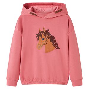 Sweatshirt para crian&ccedil;a rosa-velho 104