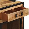 vidaXL Aparador 80x31x71 cm madeira de mangueira maciça áspera