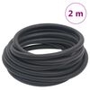vidaXL Mangueira de ar h&iacute;brida 0,6" 2 m borracha e PVC preto