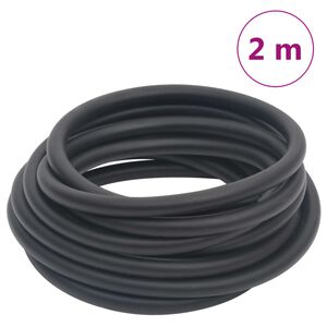 vidaXL Mangueira de ar h&iacute;brida 0,6" 2 m borracha e PVC preto