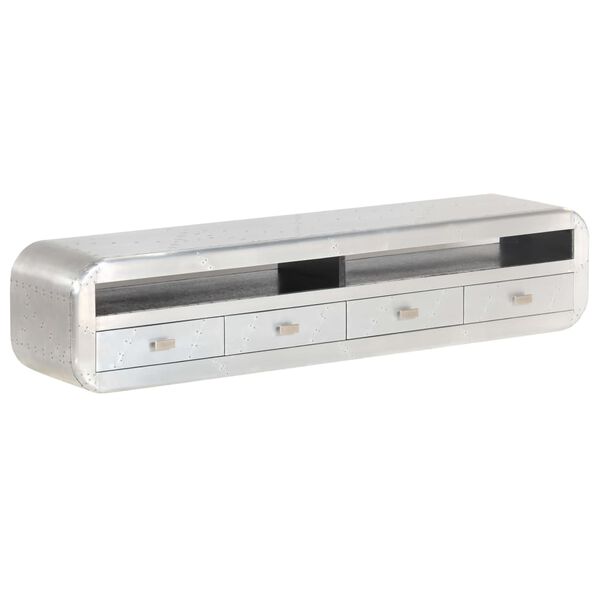 vidaXL Suporte de TV aviador estilo aeronave vintage 140x30x30 cm