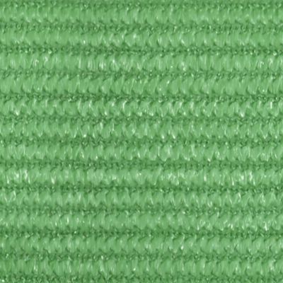 vidaXL Para-sol estilo vela 160 g/m² 4,5x4,5x4,5 m PEAD verde-claro