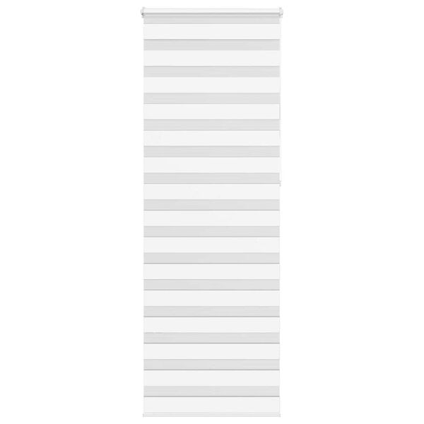 vidaXL Cortina de zebra 70x230 cm largura do tecido 65,9 cm poli&eacute;ster