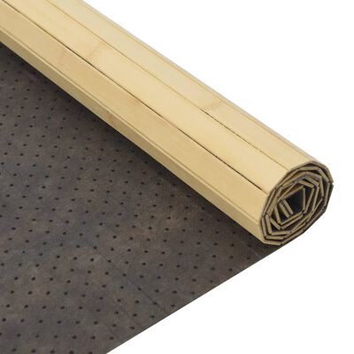 vidaXL Tapete retangular 70x500 cm bambu cor natural clara