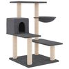 vidaXL &Aacute;rvore p/ gatos postes arranhadores sisal 82,5 cm cinza-escuro