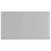 vidaXL Prote&ccedil;&atilde;o de Cozinha 2 pcs Cinzento-claro 70 x 40 cm