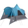 vidaXL Tenda Teepee para 8 Pessoas 8 pessoa Azul