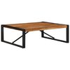 vidaXL Mesa de centro 100x100x35 cm madeira de ac&aacute;cia maci&ccedil;a
