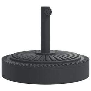 vidaXL Base de guarda-sol para postes de &Oslash;38/48 mm 25 kg redondo