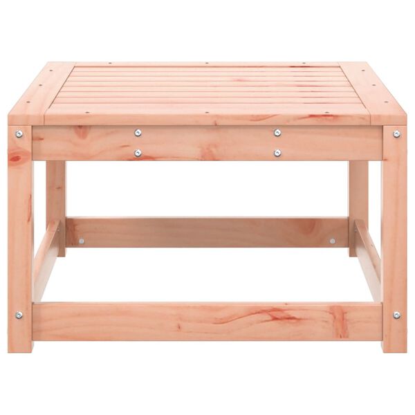 vidaXL Apoio de p&eacute;s para jardim madeira de douglas maci&ccedil;a