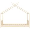 vidaXL Estrutura de cama p/ crianças 70x140 cm madeira de pinho maciça
