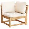 vidaXL 6 pcs conjunto lounge jardim c/almofad&otilde;es madeira maci&ccedil;a ac&aacute;cia