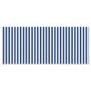 vidaXL Toldo Retr&aacute;til Azul e Branco 300 x 200 cm Poli&eacute;ster e Alum&iacute;nio