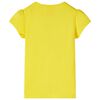 T-shirt de crian&ccedil;a amarelo 92