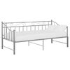 vidaXL Estrutura sof&aacute;-cama de puxar 90x200 cm metal cinzento