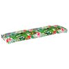 vidaXL Conjunto de Almofadas para Palete Floral 2 pcs Selva Tropical
