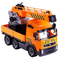 Polesie Wader 4pcs conjunto camião c/ grua polipropileno laranja/preto