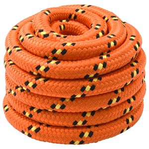 vidaXL Corda de Barco 3 mm 10 m Laranja