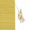 vidaXL Estores de rolo com cortinas Manual Amarelo 80 x 160 cm Bambu