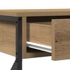 vidaXL Mesa de Console com gaveta carvalho artisiano 100 x 28 x 75 cm