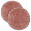 vidaXL Capa almofada 2 pcs HEERLEN Rosa &Oslash; 60 cm Fleece PV