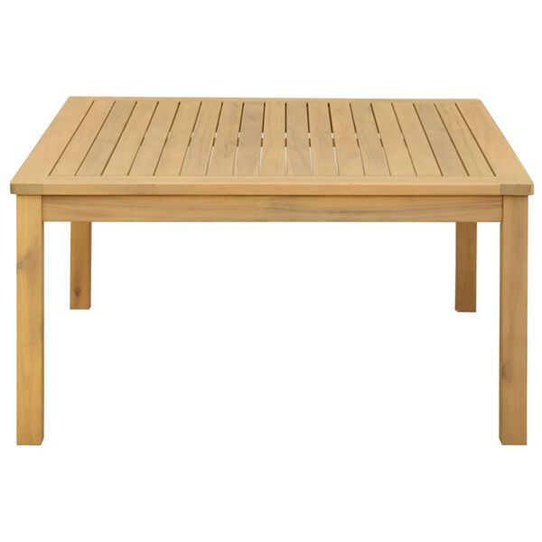 vidaXL Mesa de centro p/ jardim 85x85x45 cm madeira de ac&aacute;cia maci&ccedil;a