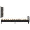 vidaXL Cama Box com cabeceira Preto 80 x 200 cm Veludo