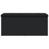 vidaXL Banco de arruma&ccedil;&atilde;o 102x42x45 cm derivados de madeira preto