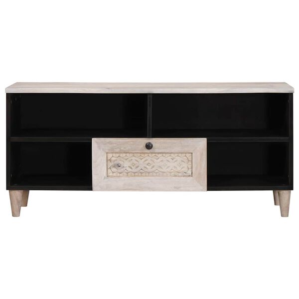 vidaXL Unidades de TV Branco 105 x 33 x 46 cm Madeira processada